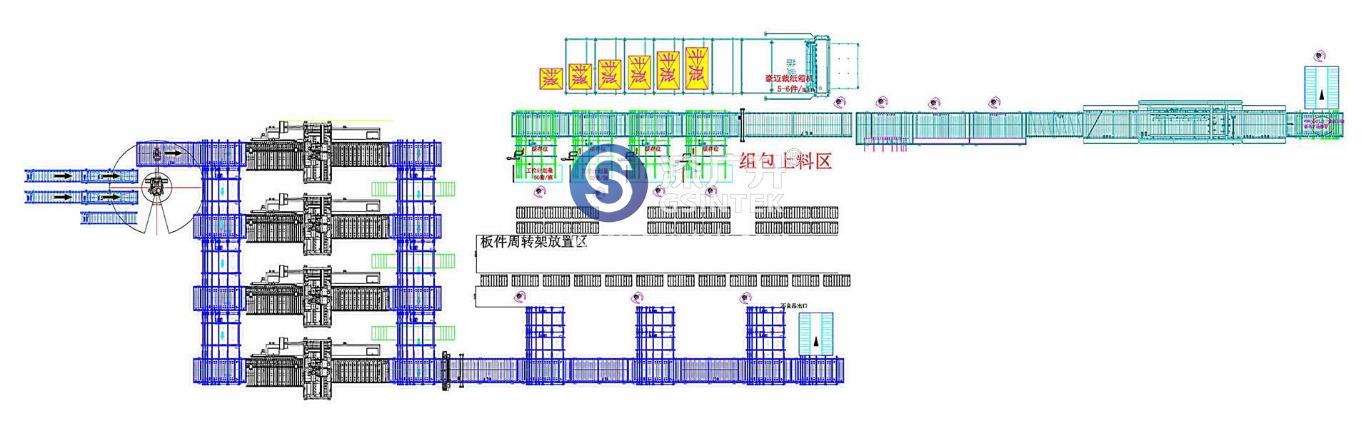 定制家具工厂分拣机